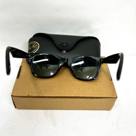 2 Pairs of Ray Ban Sunglasses, 1 x Men's Brown, 1 x Ladie Black  RB 2140 (#9) - Picture 3 of 12